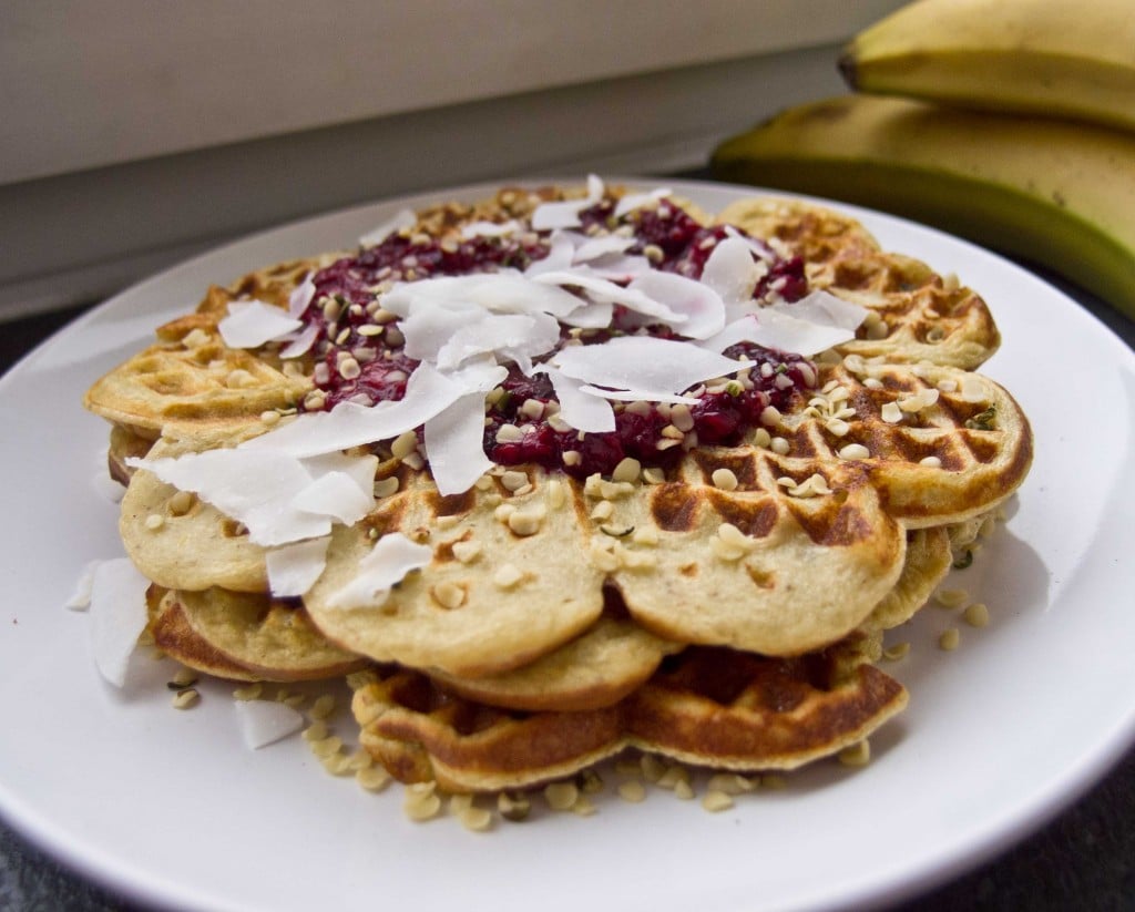 Vafler med proteinpulver Vafler med proteinpulver