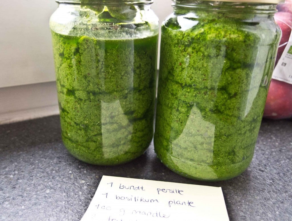 grøn pesto grøn pesto