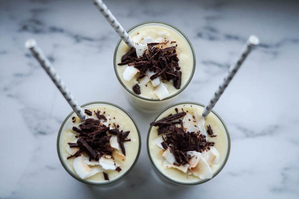 Pina colada smoothie Pina colada smoothie