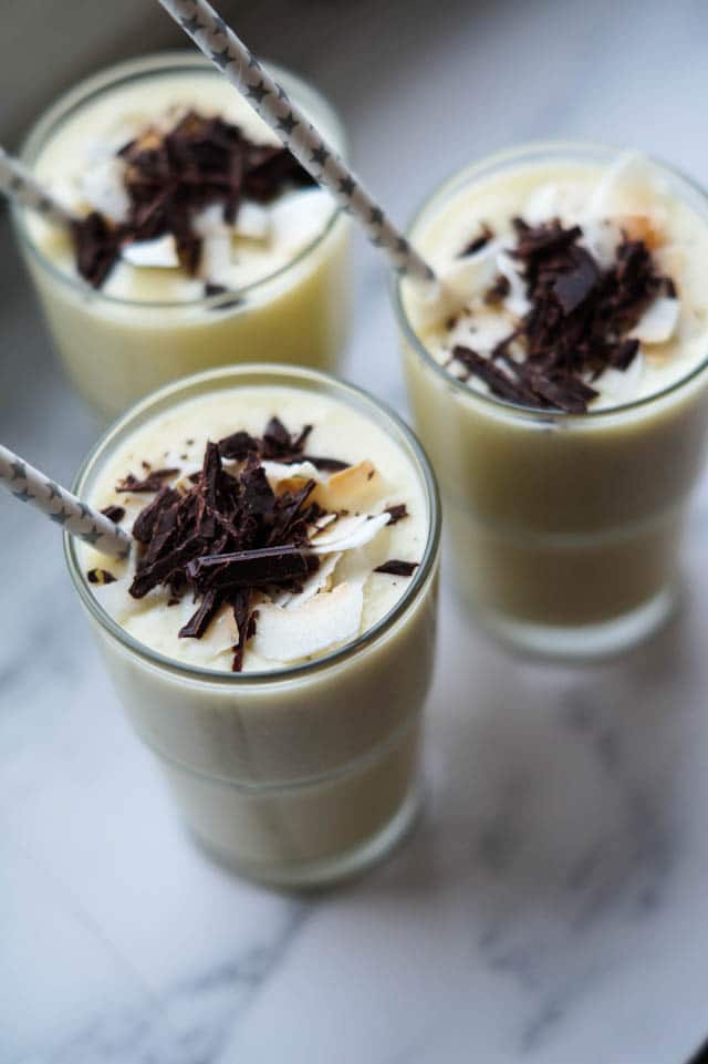 Pina colada smoothie Pina colada smoothie