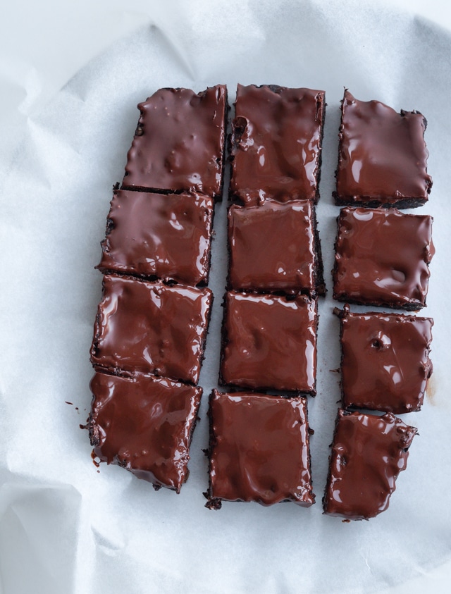 raw brownies