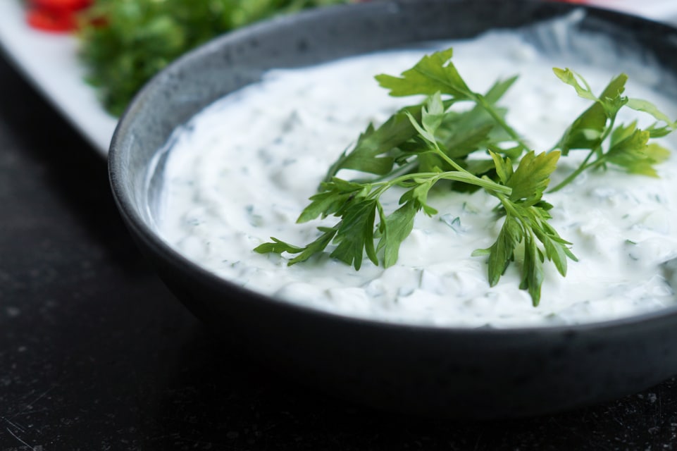 hvidløgsdressing