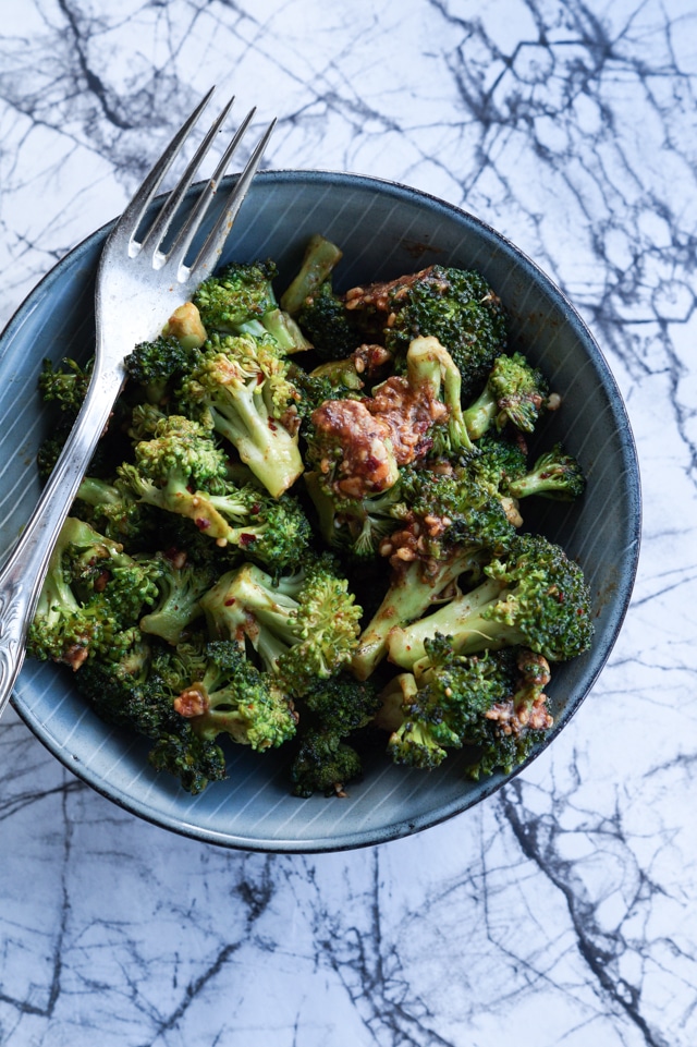 stegte broccoli