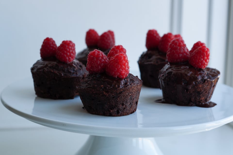 sunde chokolademuffins