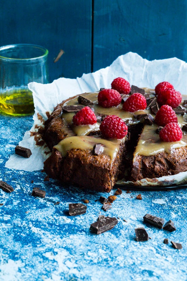 Sundere chokoladekage med olivenolie