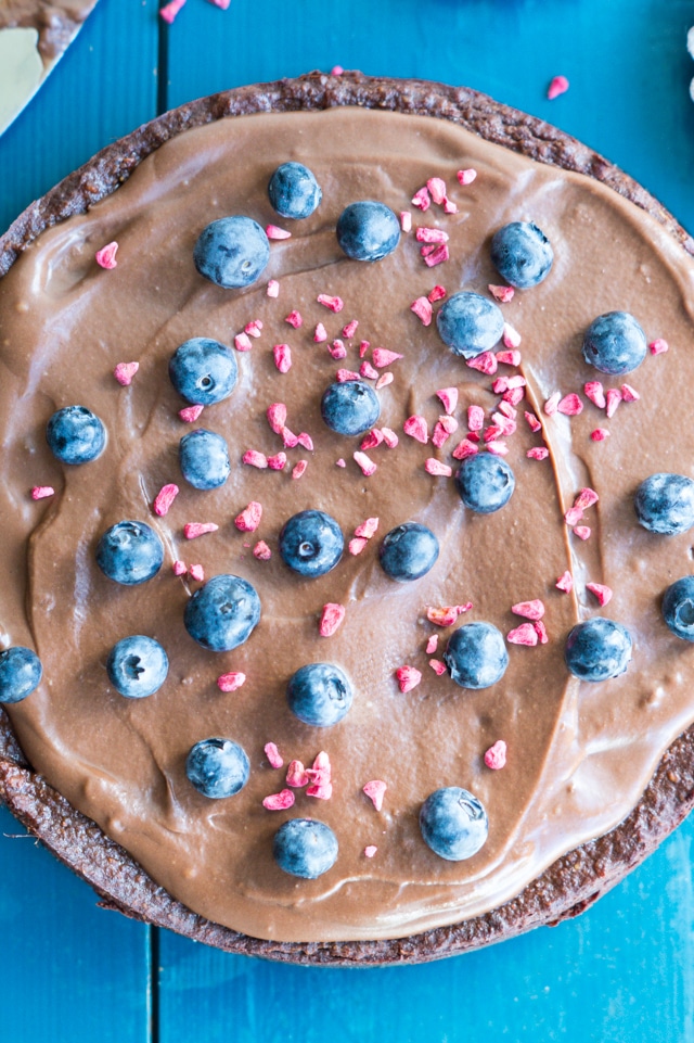 Sweet potato brownie med chokolade ganache