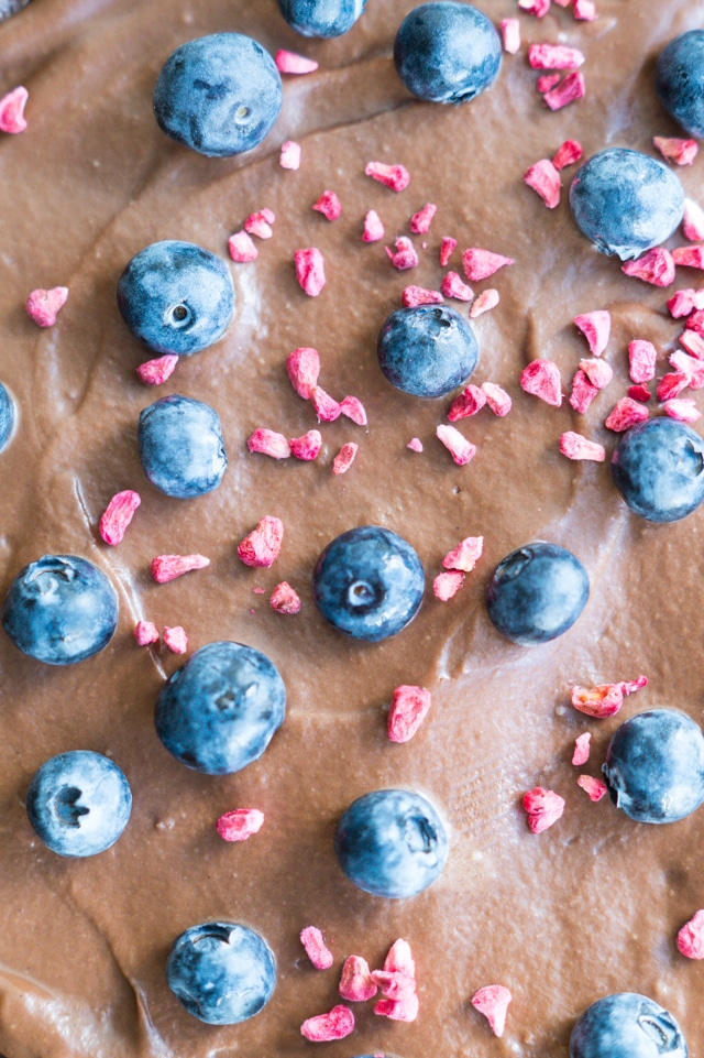 Sweet potato brownie med chokolade ganache