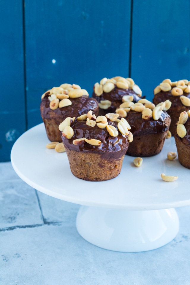 Sundere snickersmuffins Sundere snickersmuffins