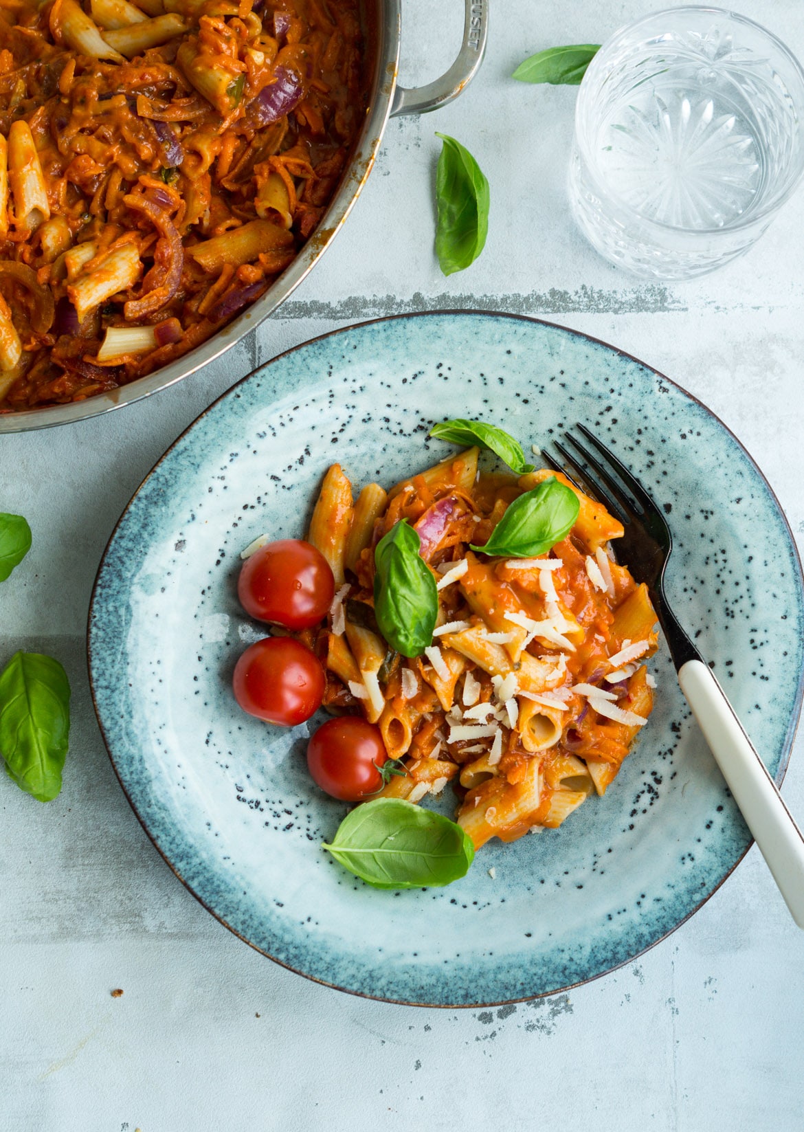 Vegetarisk pastaret Vegetarisk pastaret