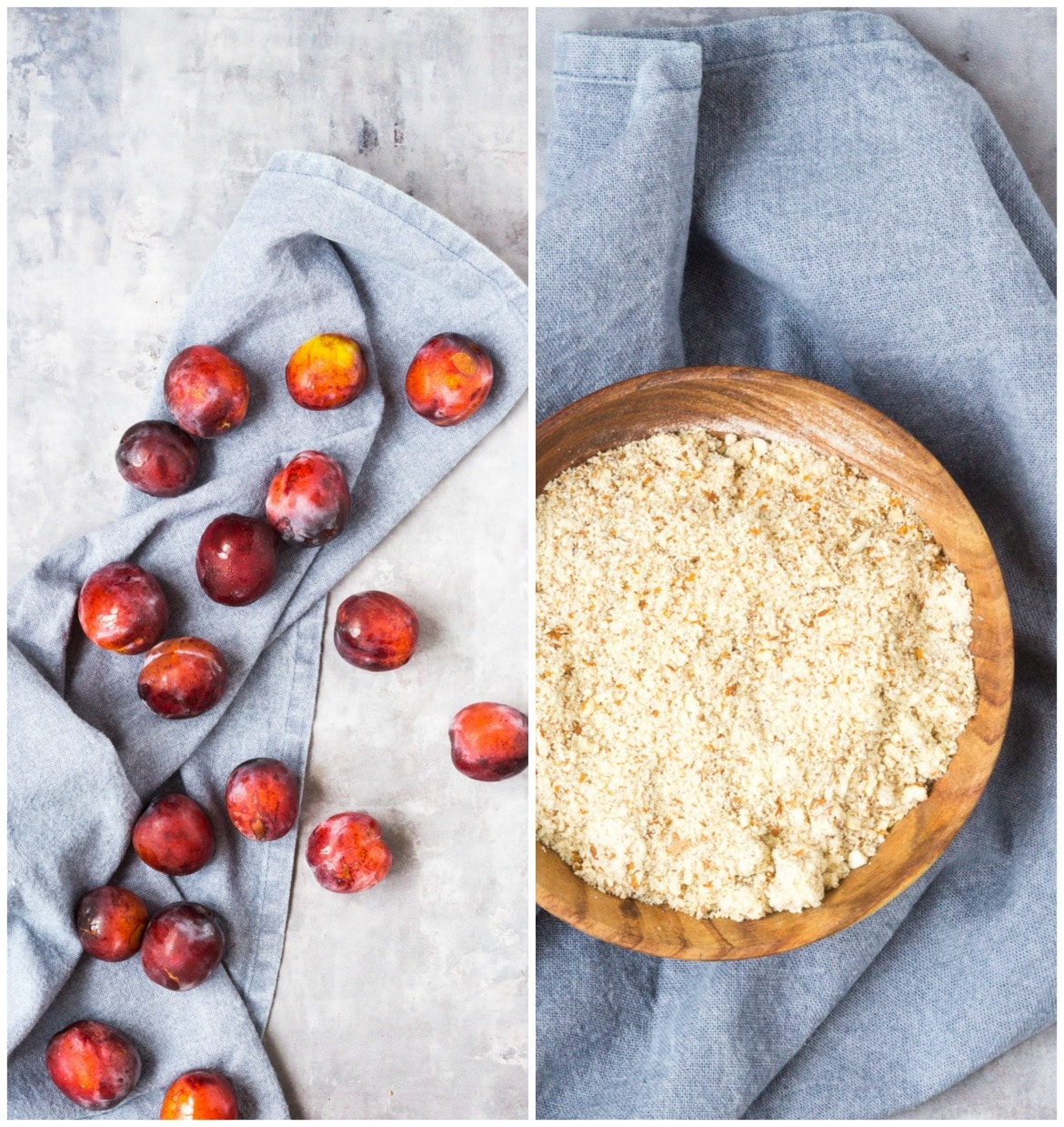 Blomme galette