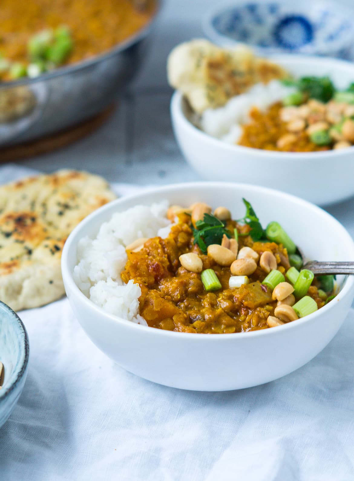 Indisk dahl med græskar Indisk dahl med græskar