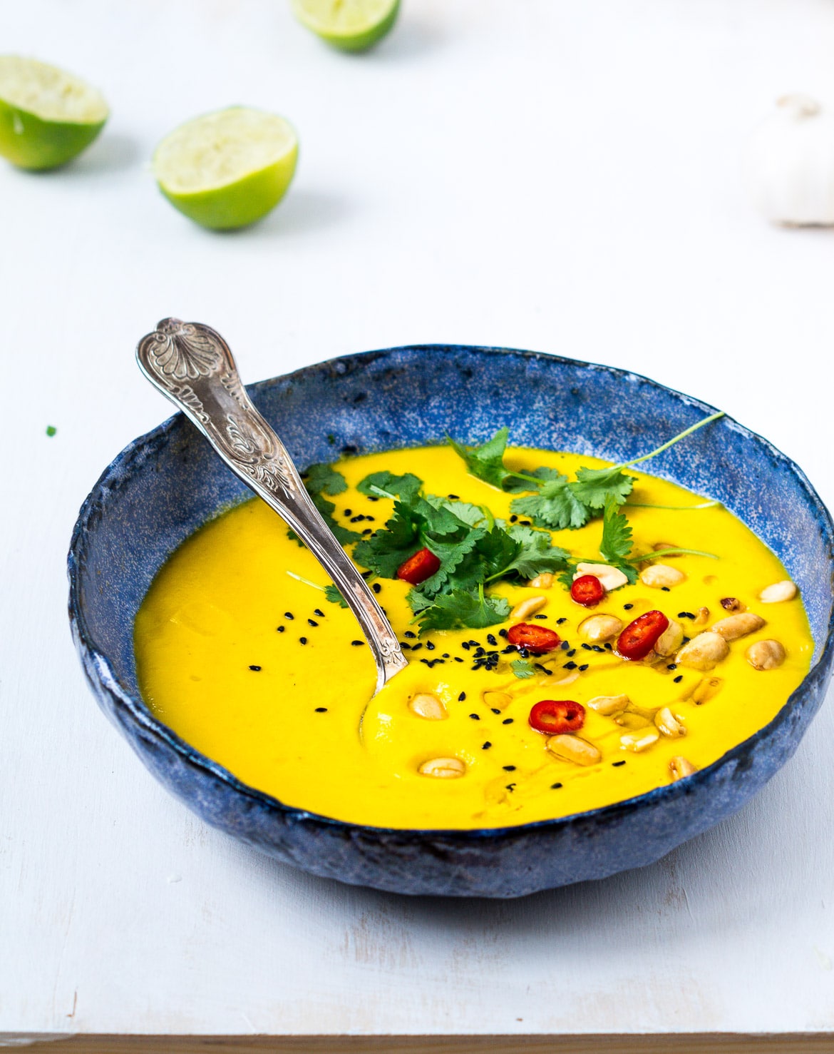 Spicy thai gulerodssuppe Spicy thai gulerodssuppe