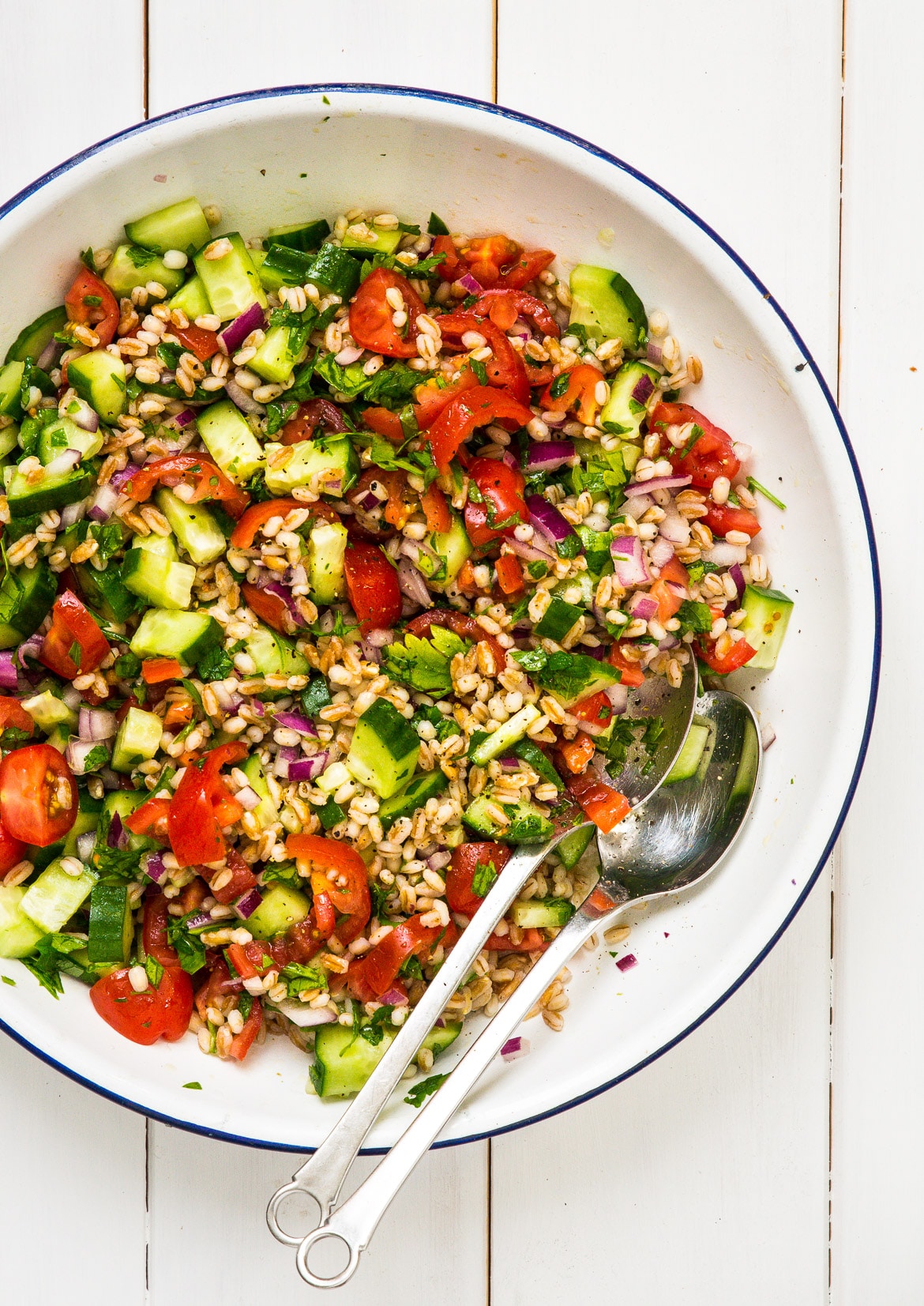 Tabouleh med perlebyg Tabouleh med perlebyg