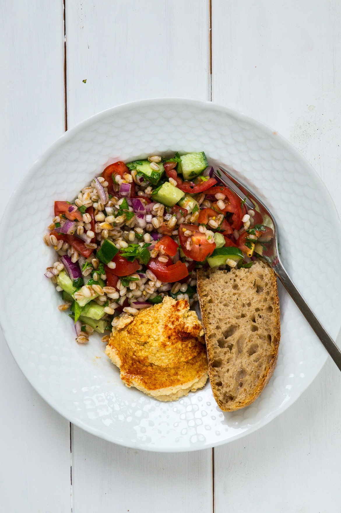 Tabouleh med perlebyg Tabouleh med perlebyg