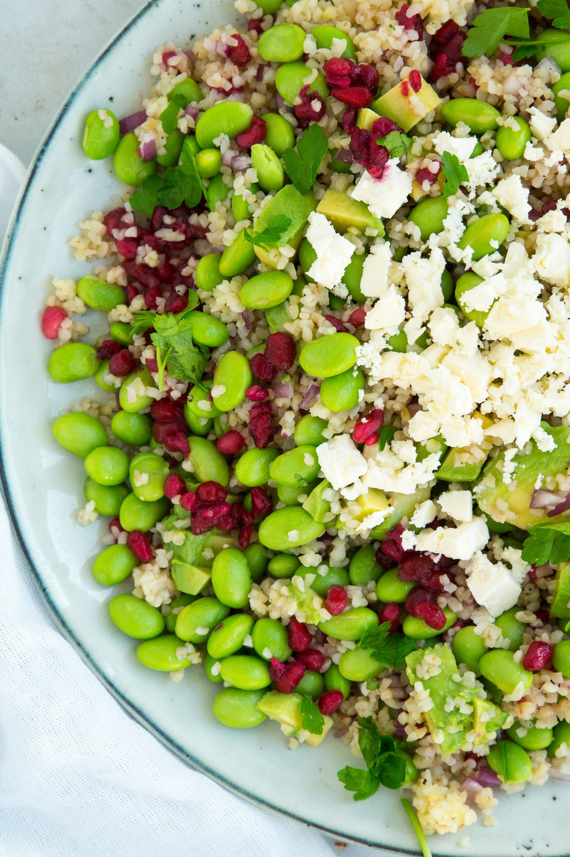 Sommersalat med bulgur Sommersalat med bulgur