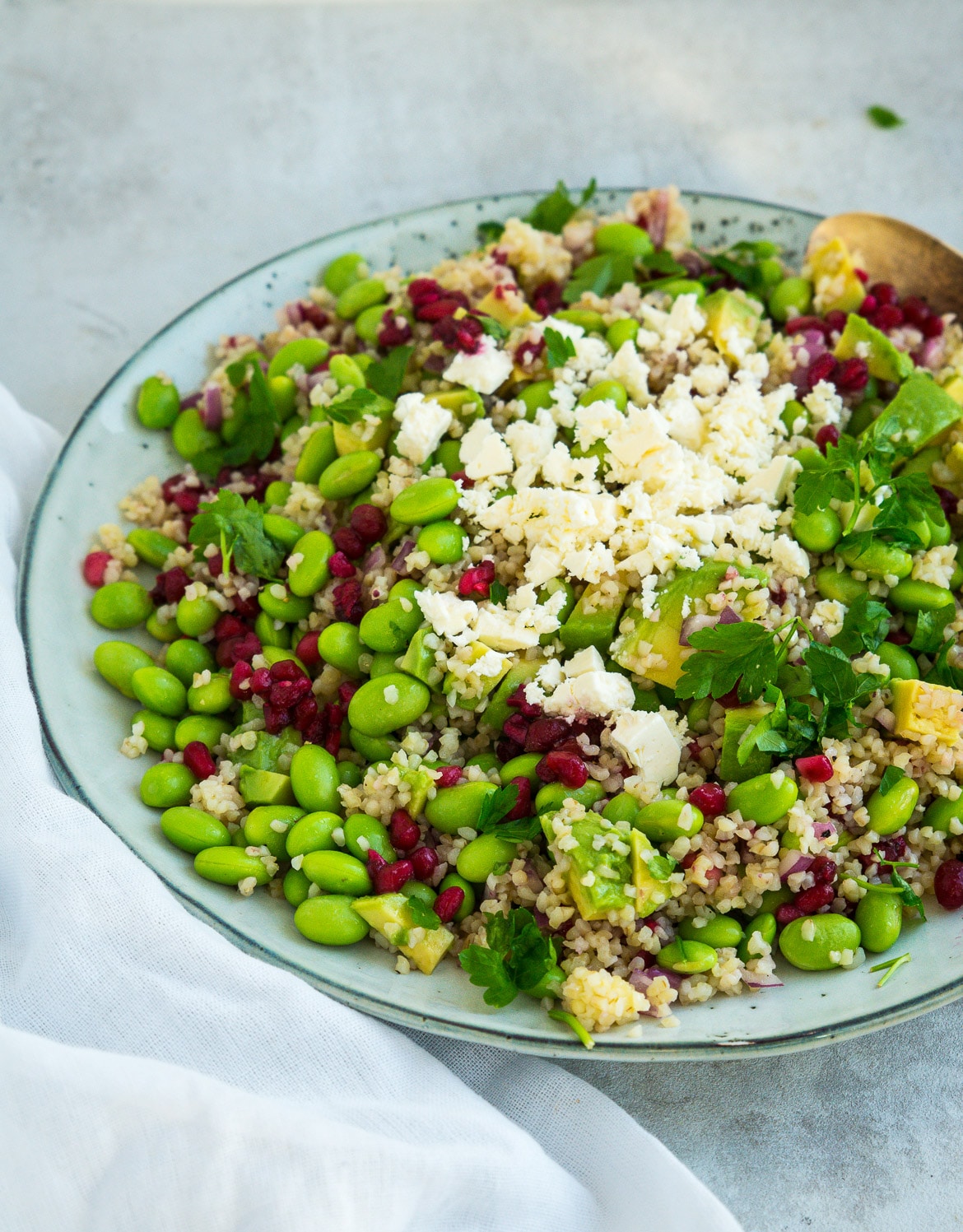Sommersalat med bulgur Sommersalat med bulgur