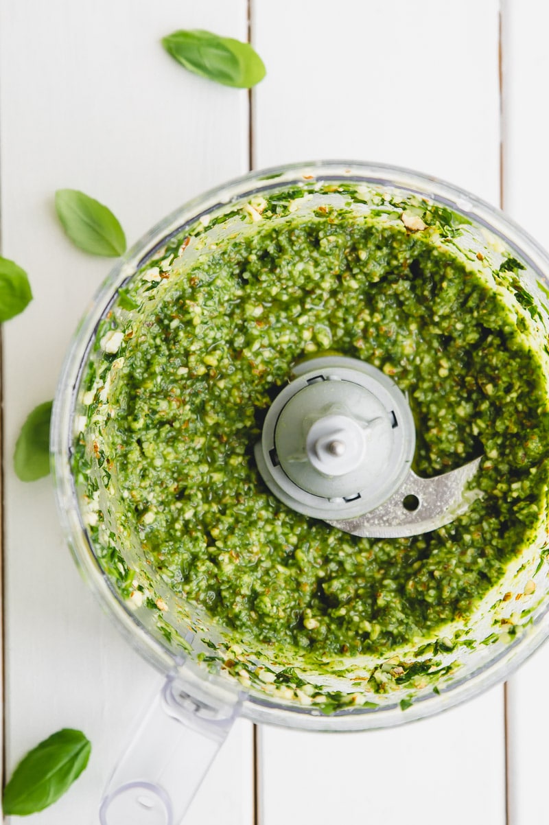 Pesto med basilikum