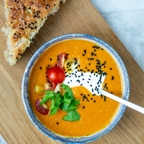 Linsesuppe med kokosmælk