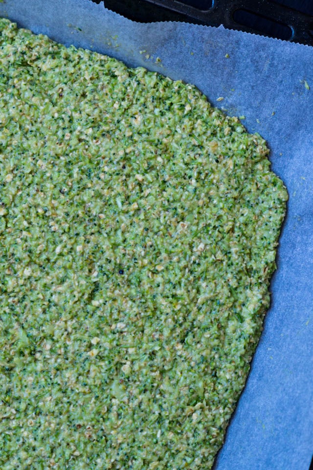 Broccoli fladbrød Broccoli fladbrød