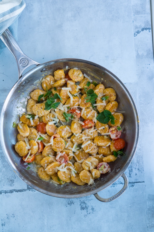 Gnocchi af søde kartofler Gnocchi af søde kartofler