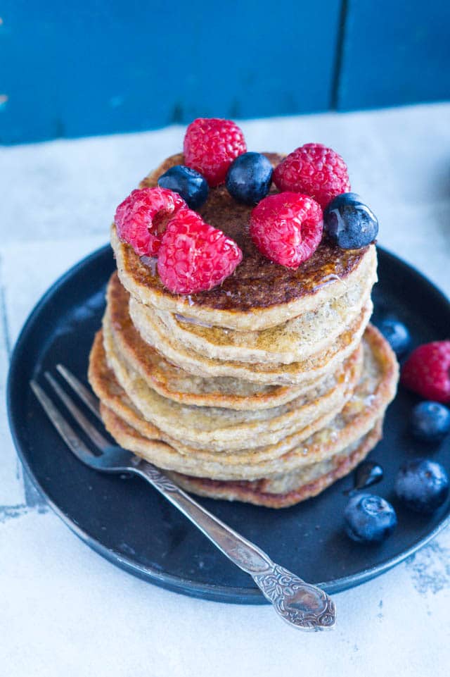 Veganske bananpandekager Veganske bananpandekager