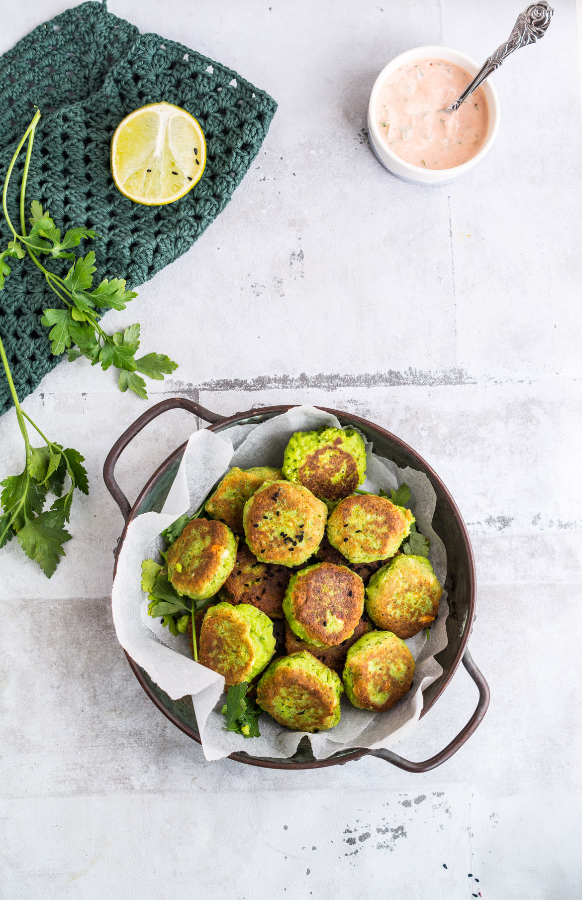 Vegetarfrikadeller med edamamebønner Vegetarfrikadeller med edamamebønner