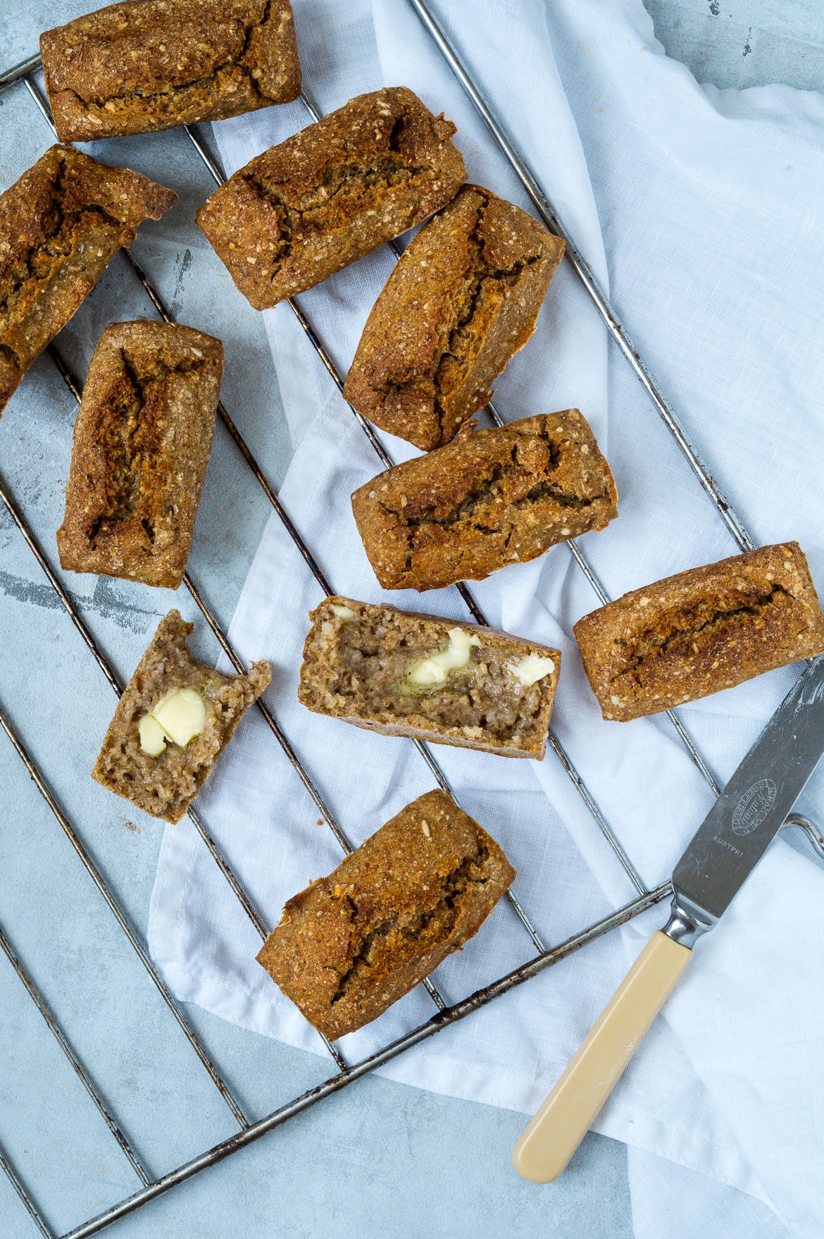 Minirugbrød
