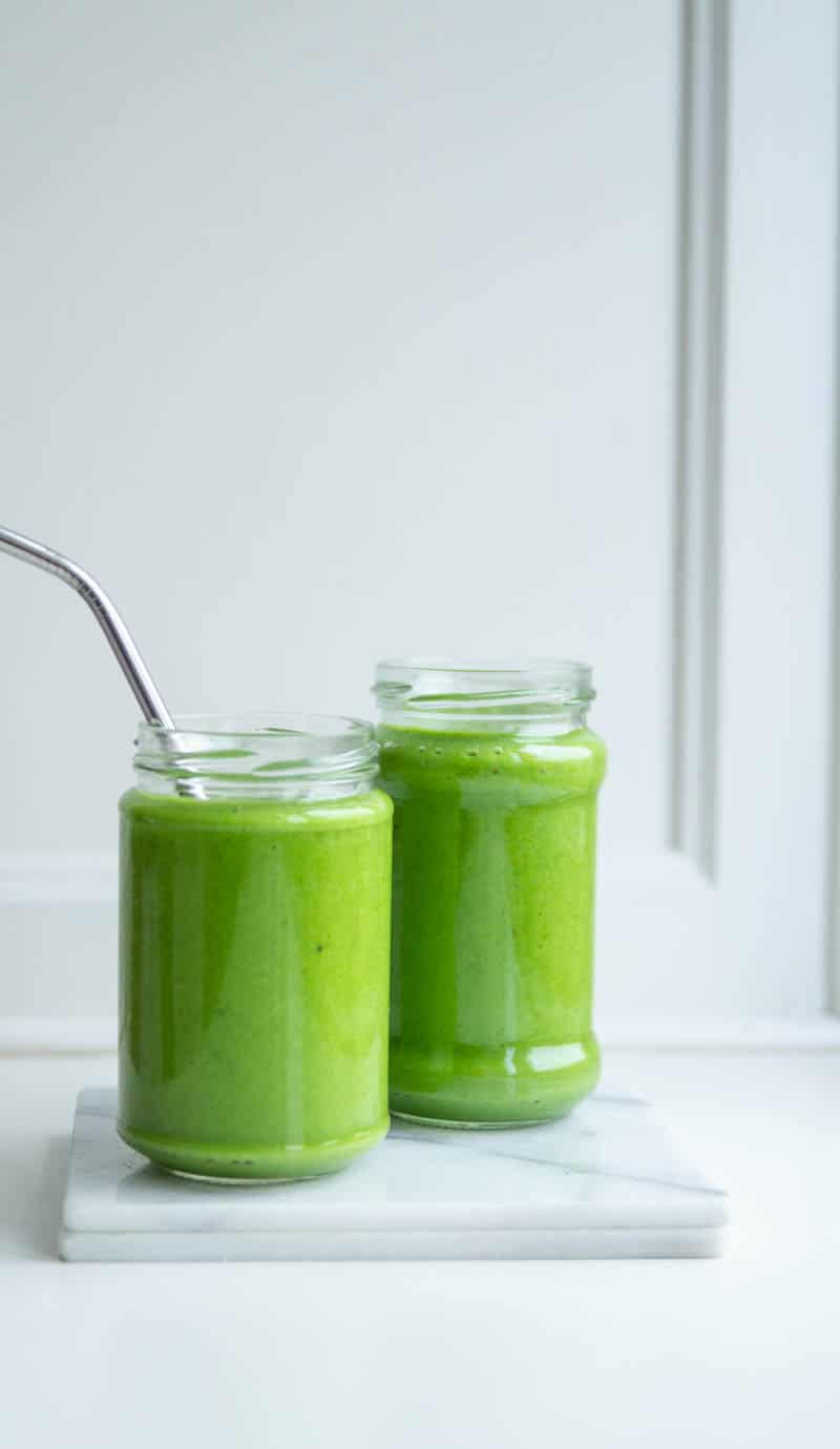 Greenie med mango