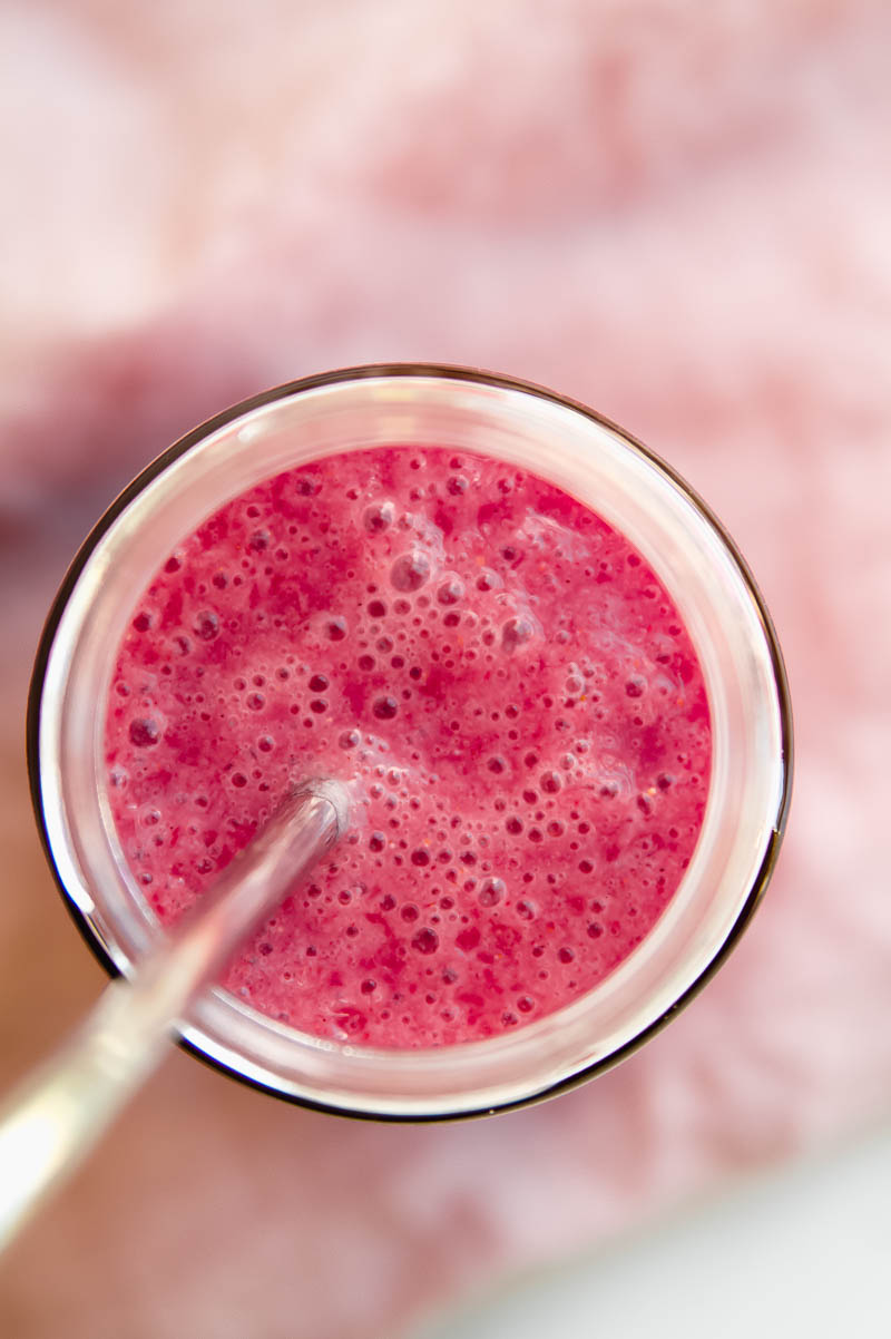 Jordbærsmoothie