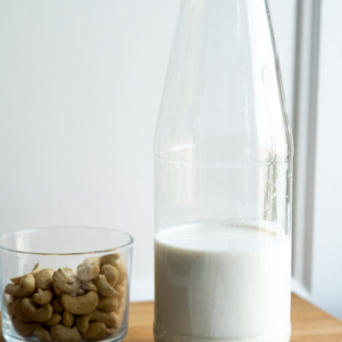 Cashewnødde fløde