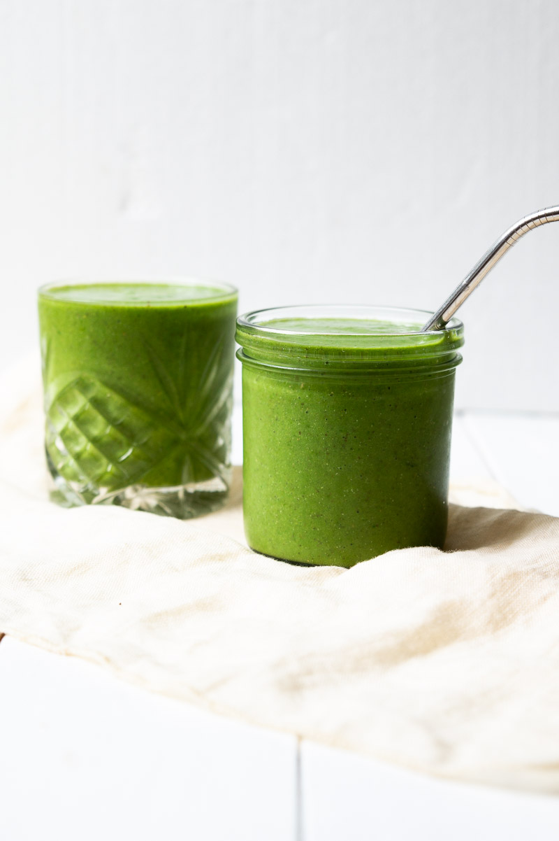 Greenie med mango og ingefær
