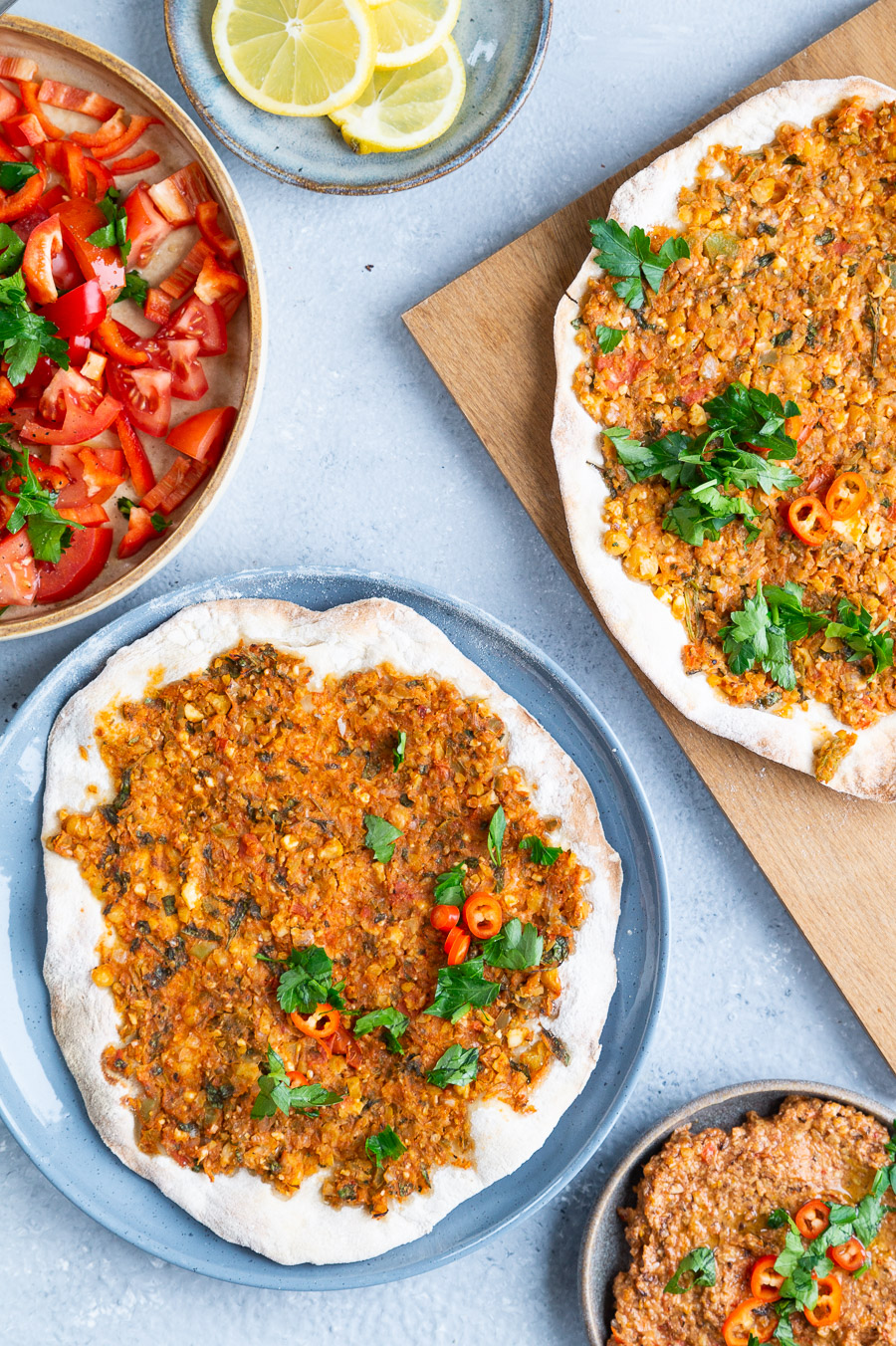 Vegetarisk lahmacun
