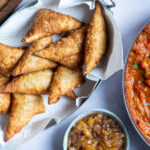 Vegetarisk samosa