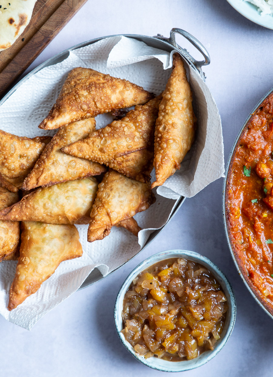 Vegetarisk samosa