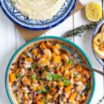 Butternutsquash med tahindressing