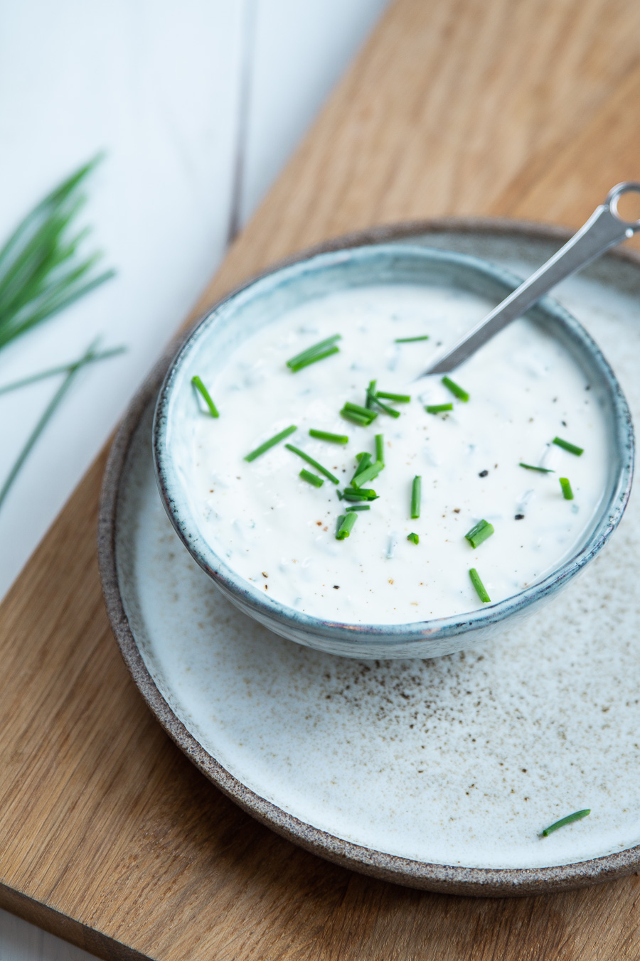 Hvidløgsdressing