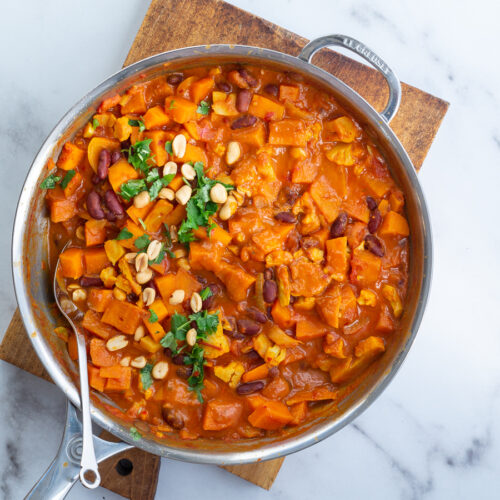 Sød kartoffel curry