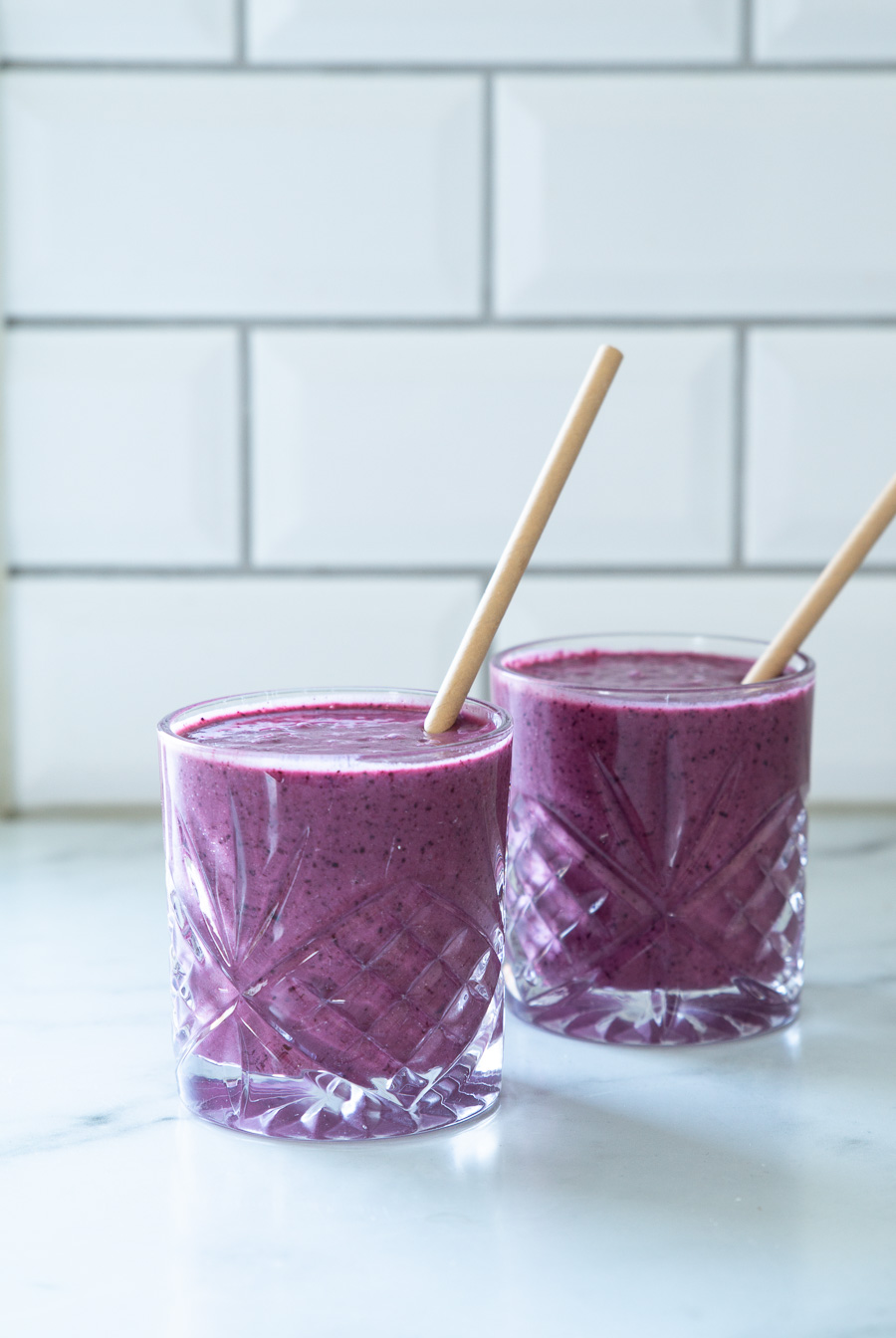 Blåbærsmoothie