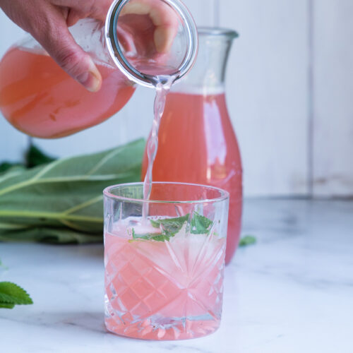 Rabarbersaft