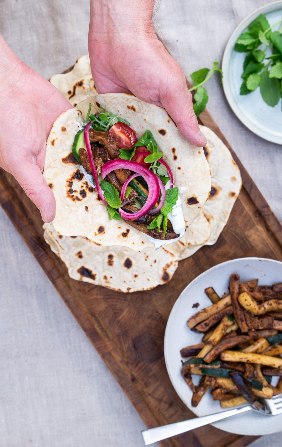 Vegetarisk shawarma
