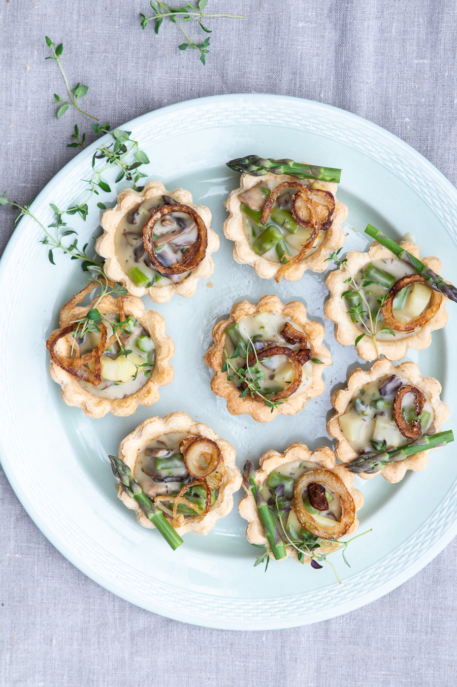 vegetariske tarteletter
