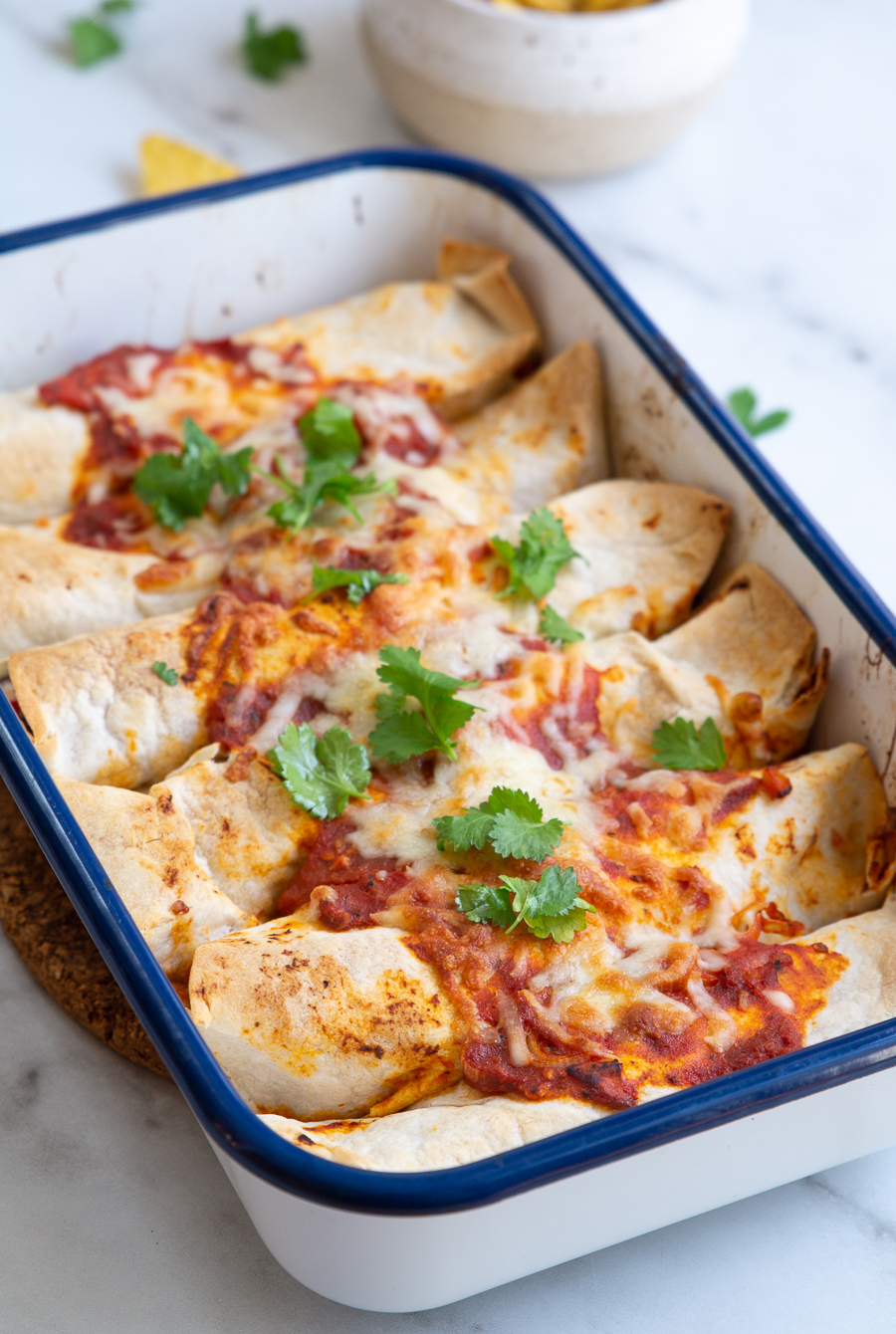 Vegetar enchiladas