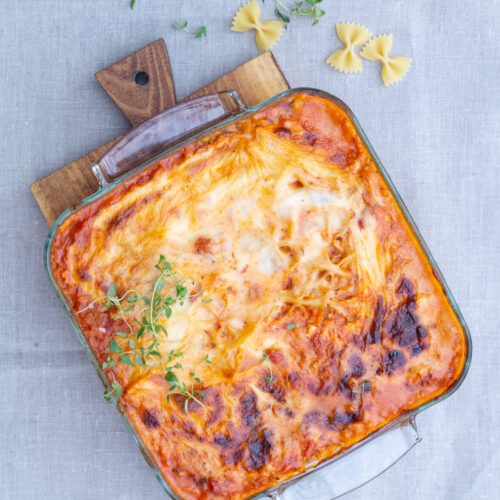 Vegetar lasagnette