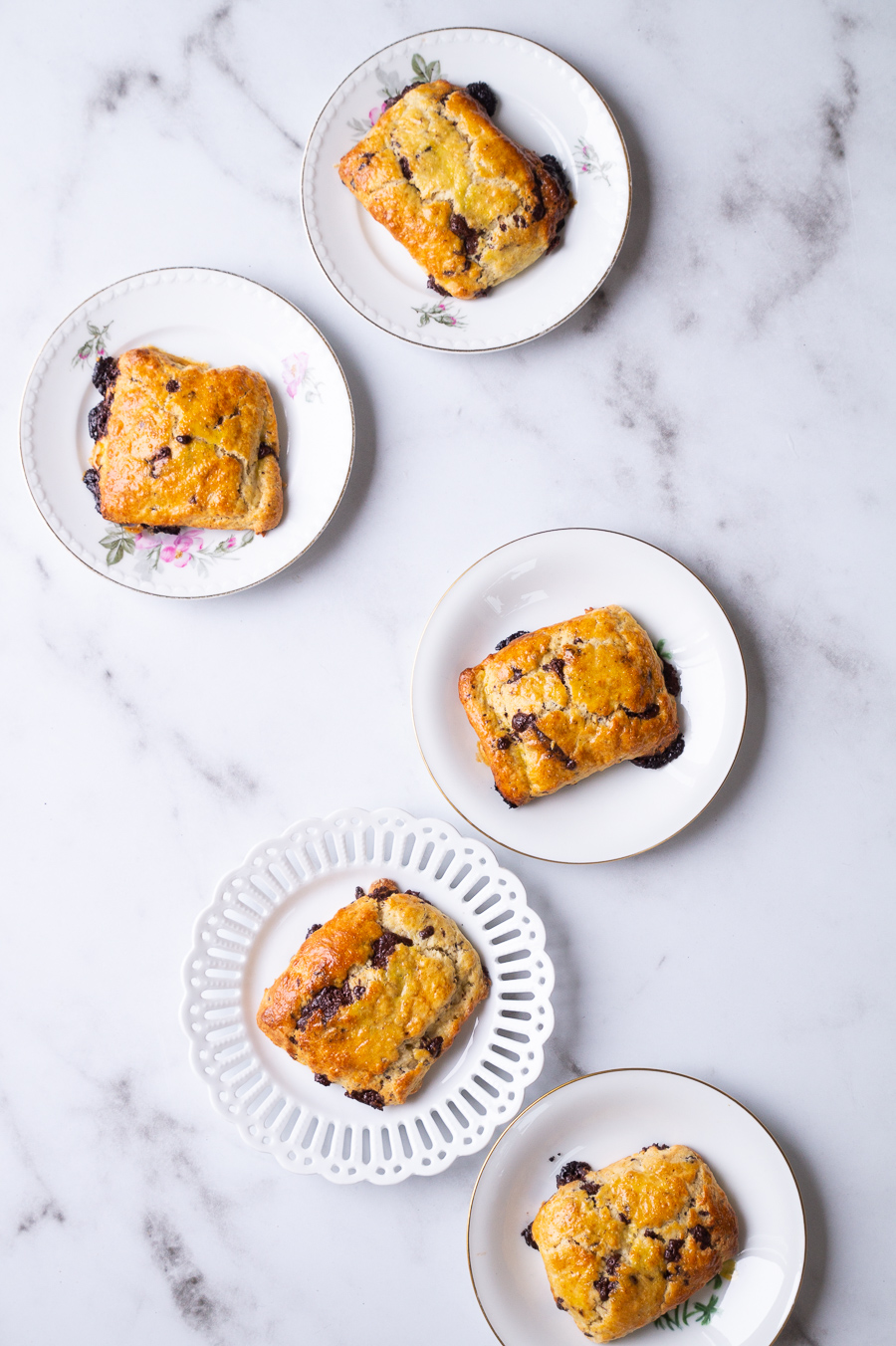 Chokoladescones