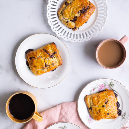 Chokoladescones