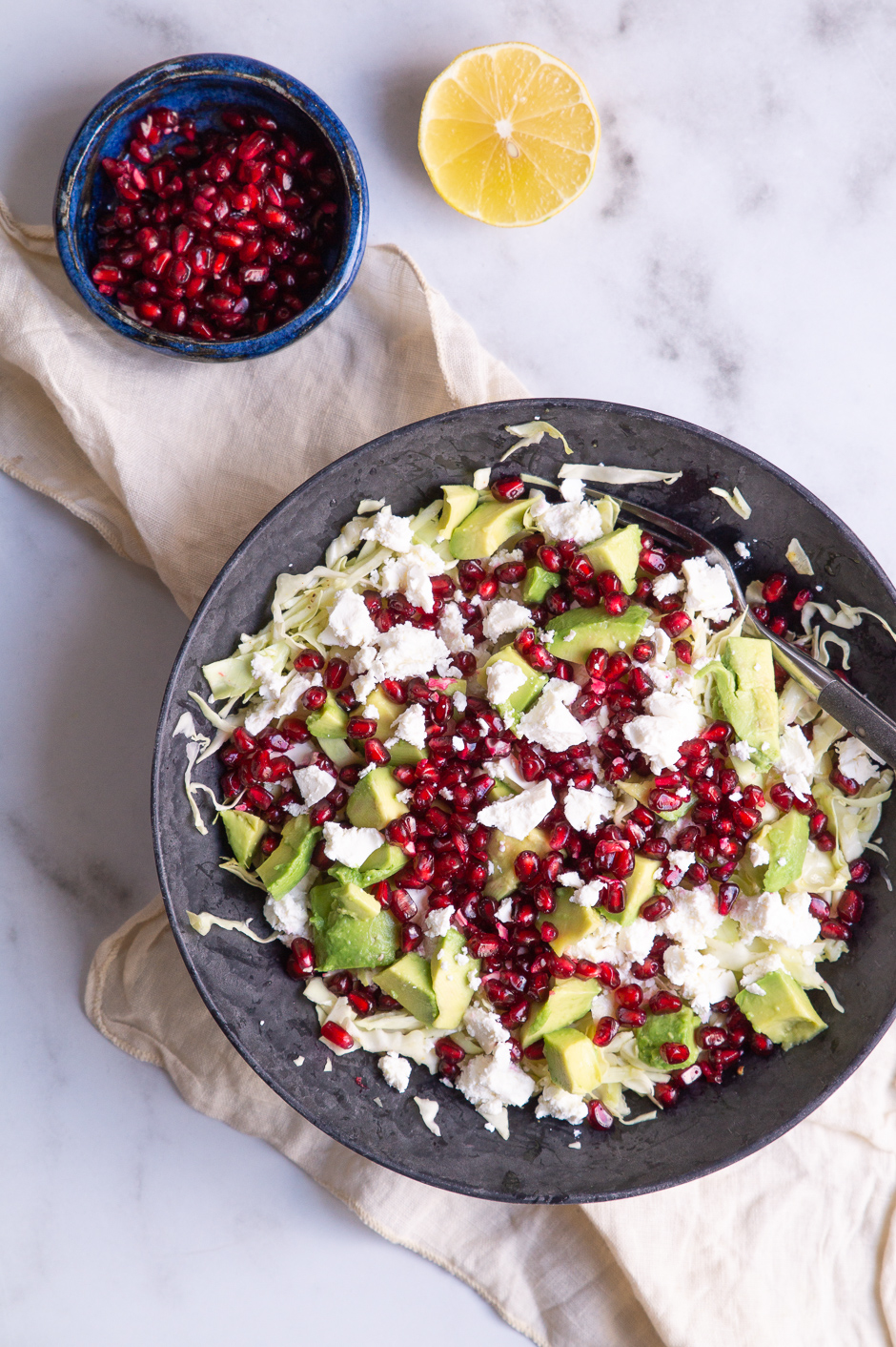 Spidskålssalat med feta