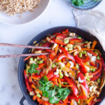 Thai cashew stir fry