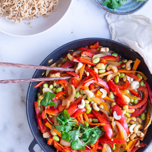 Thai cashew stir fry
