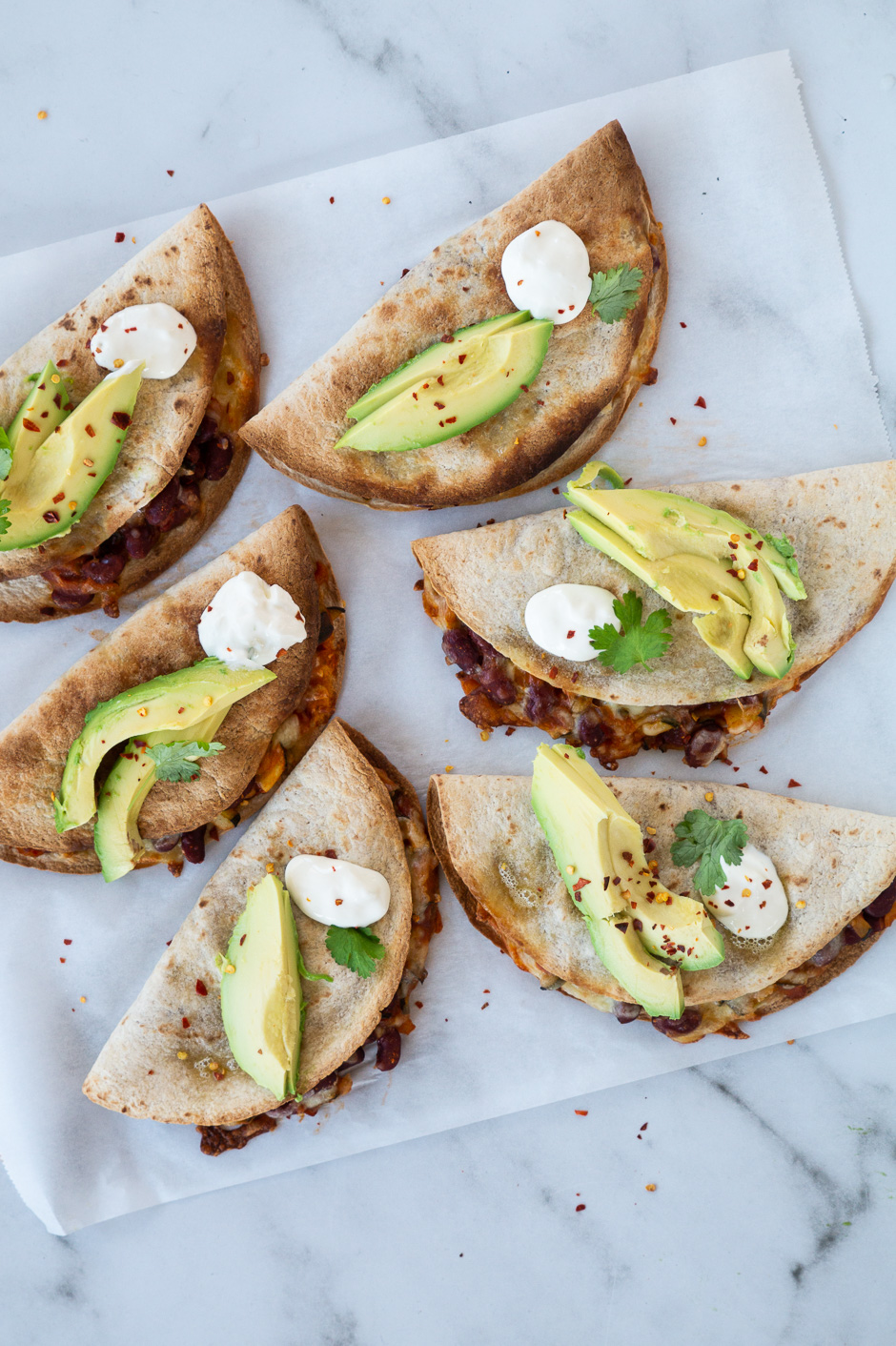 Bagt tortillas
