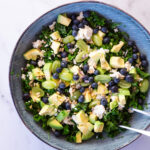 Kålsalat med vindruer